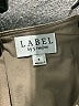 LABEL by five twelve 100% Polyester Metallic Gray Casual Dress Size 8 - photo 7