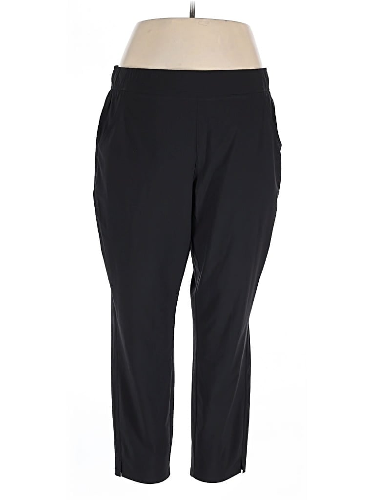 Pre-owned Eddie Bauer Active Pants In Black