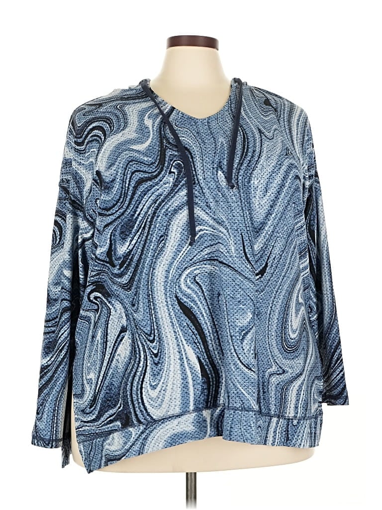 Pre-owned Lularoe Pullover Sweater In Blue