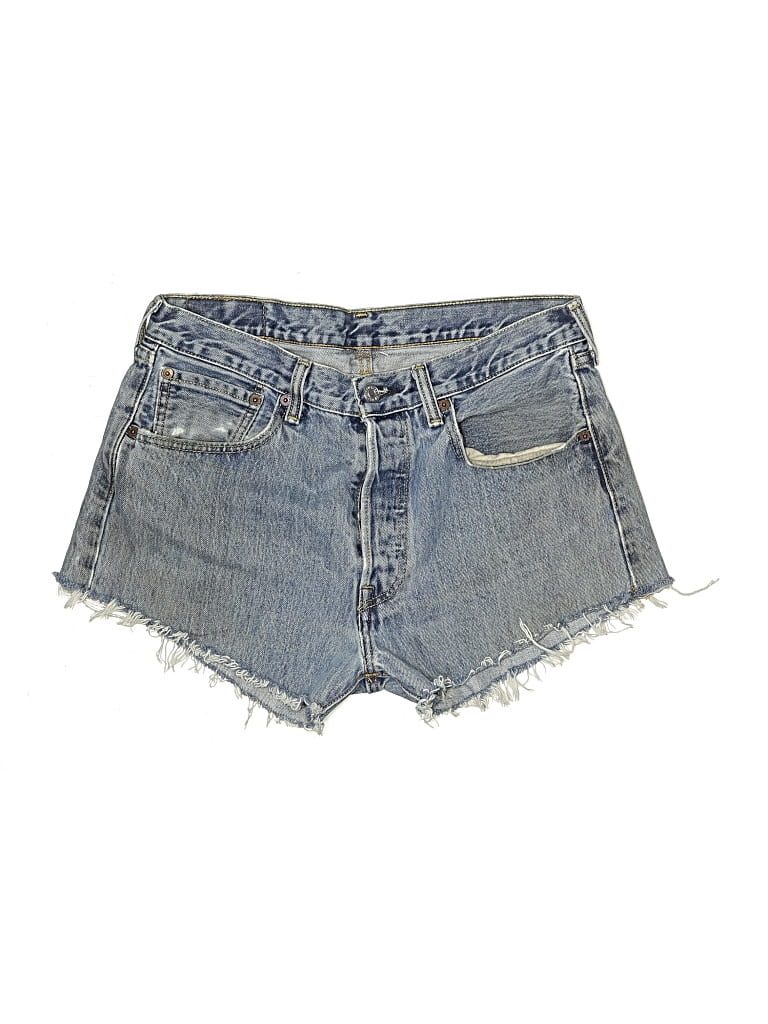 Pre-owned Levi's Denim Shorts In Blue