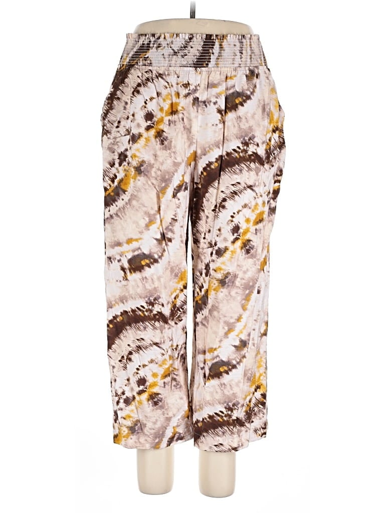 Pre-owned Simply Vera Vera Wang Casual Pants In Gold