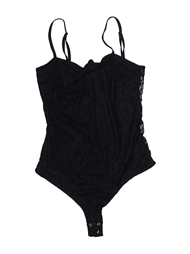 Pre-owned Dynamite Bodysuit In Black