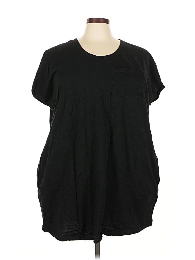 Pre-owned Loralette Short Sleeve T-shirt In Black