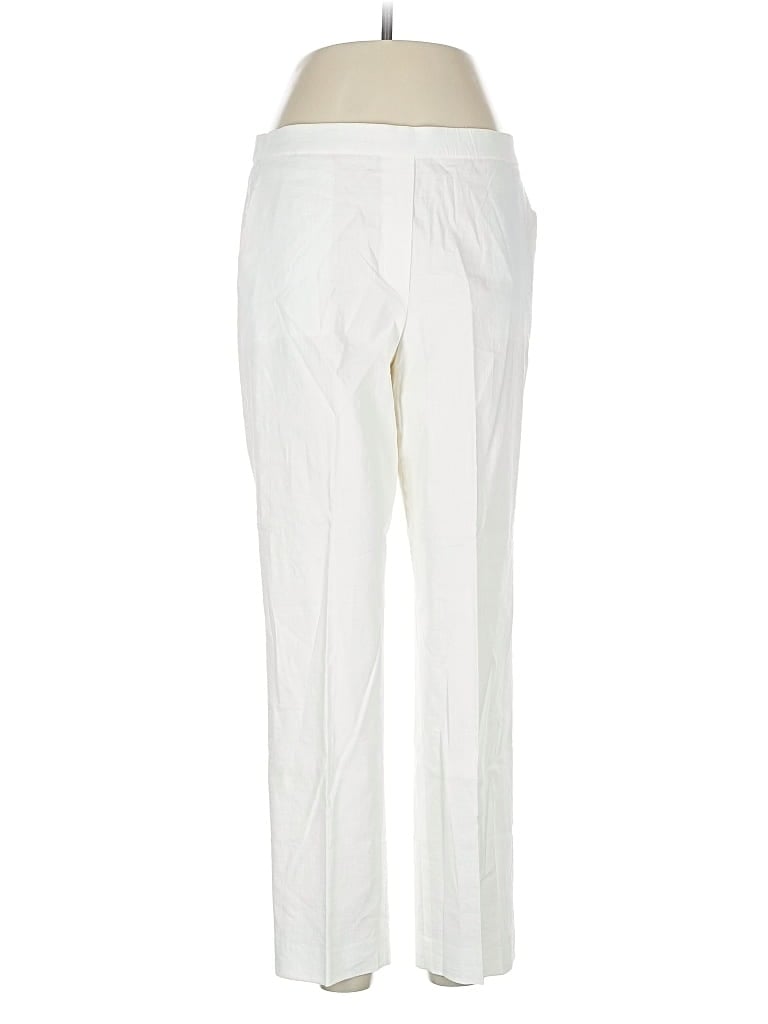 Pre-owned Theory Linen Pants In White