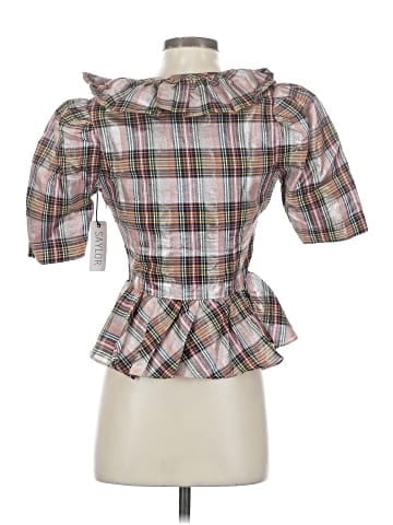 Saylor 3/4 Sleeve Blouse (view 2)