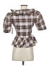 Saylor Brown 3/4 Sleeve Blouse Size S - photo 2