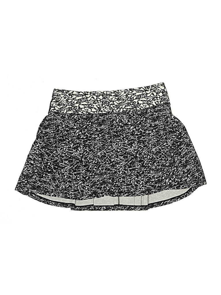 Pre-owned Lululemon Athletica Active Skort In Black