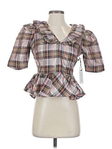 Saylor 3/4 Sleeve Blouse (view 1)