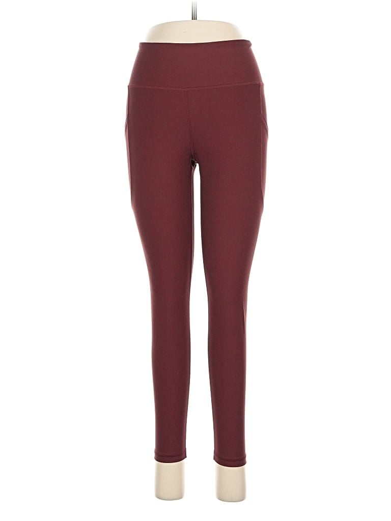Pre-owned Active By Old Navy Active Pants In Burgundy