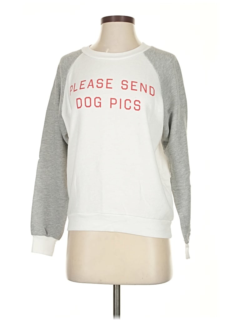 Pre-owned Wildfox Sweatshirt In White