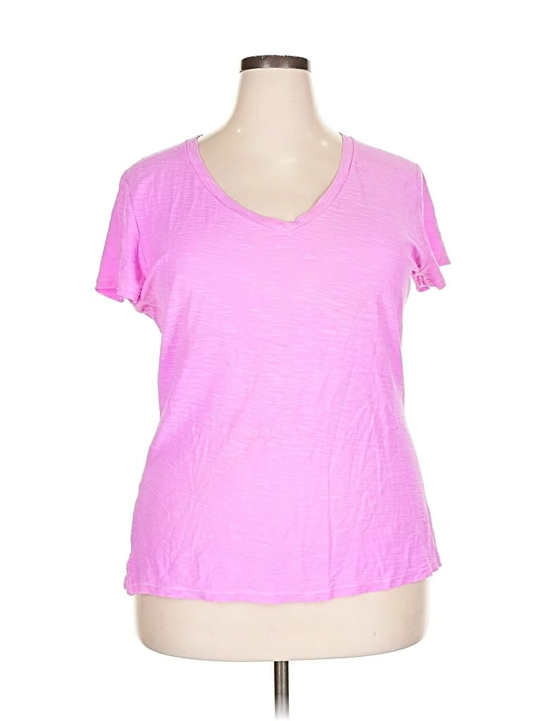 Pre-owned Gap Outlet Short Sleeve T-shirt In Pink