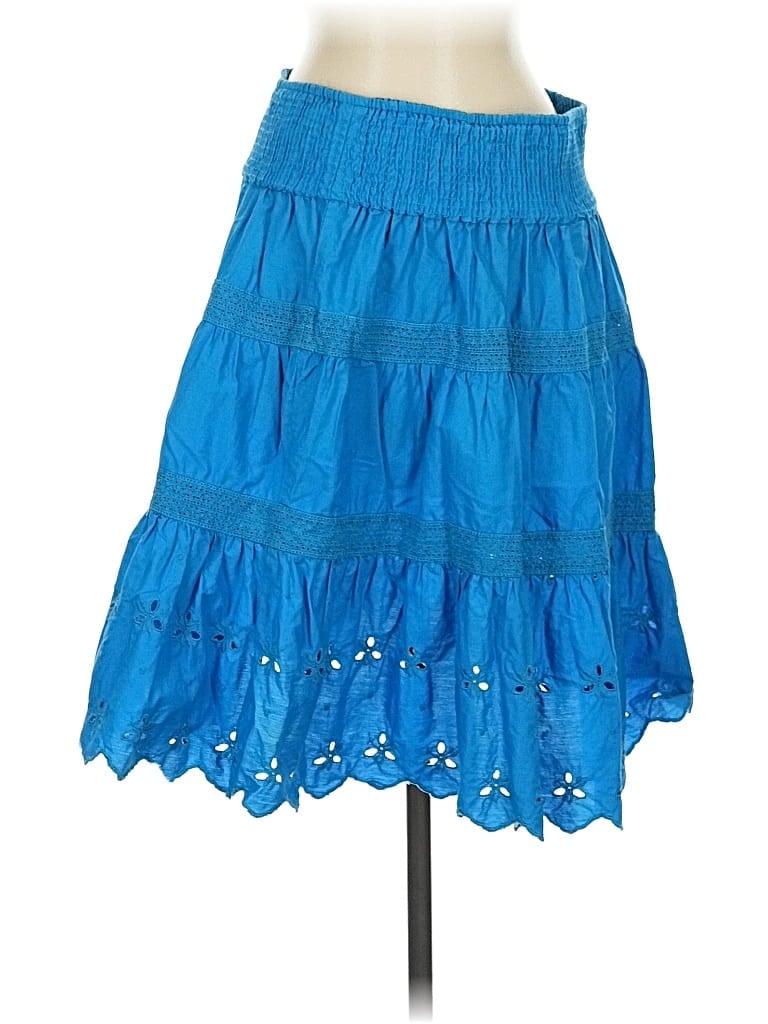 Pre-owned Gap Casual Skirt In Blue