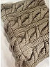 Burberry 100% Wool Gray Tan Infinity Scarf One size - photo 7