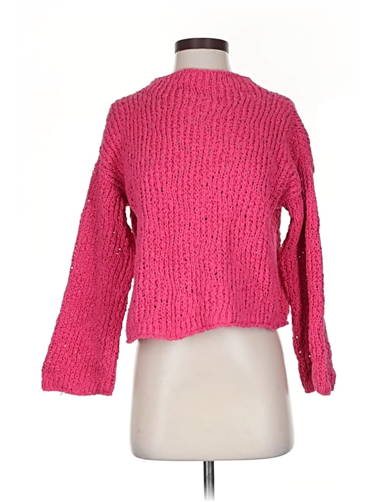 Pre-owned Eileen Fisher Pullover Sweater In Pink