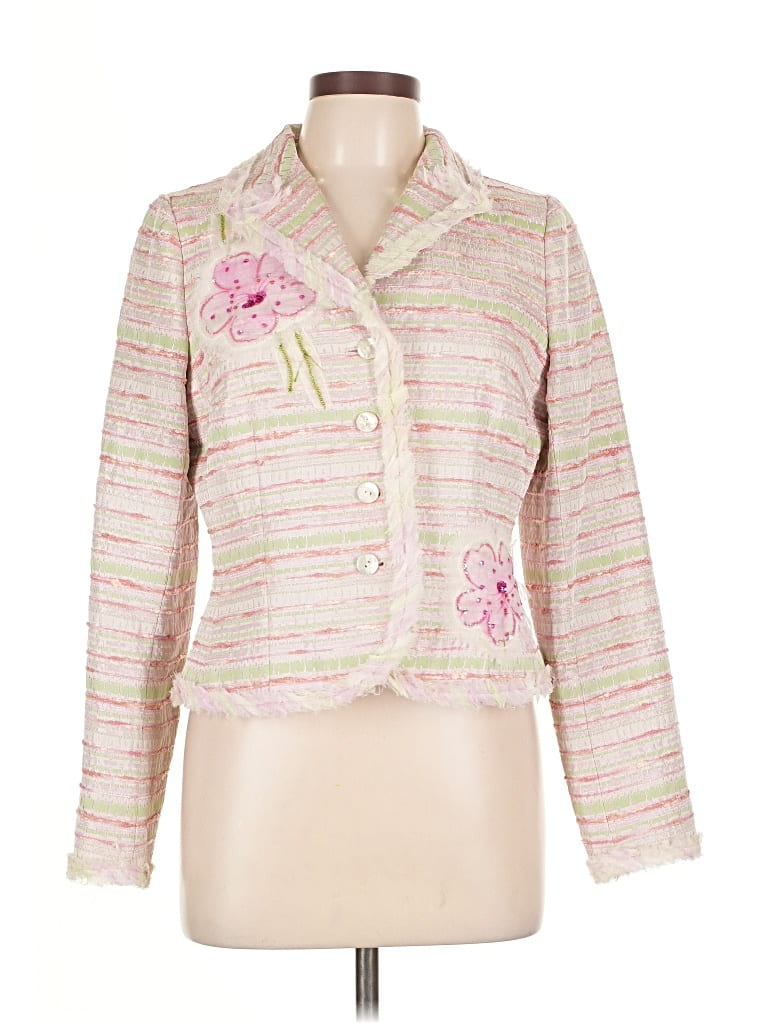 Pre-owned Teri Jon Jacket In Pink