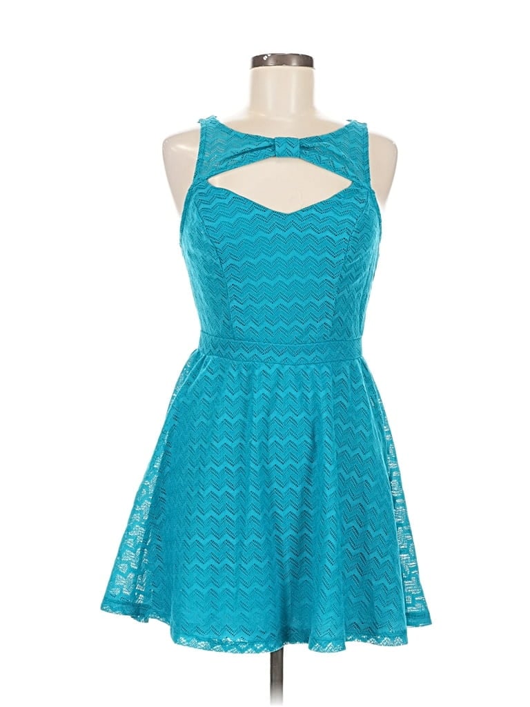 Pre-owned Material Girl Cocktail Dress In Blue
