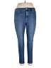 Charter Club Solid Blue Jeans Size 16 - photo 1
