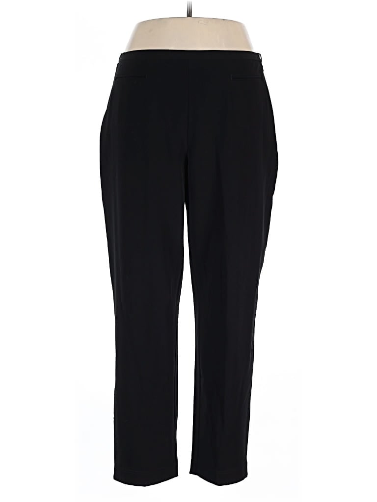 Pre-owned Chico's Design Dress Pants In Black