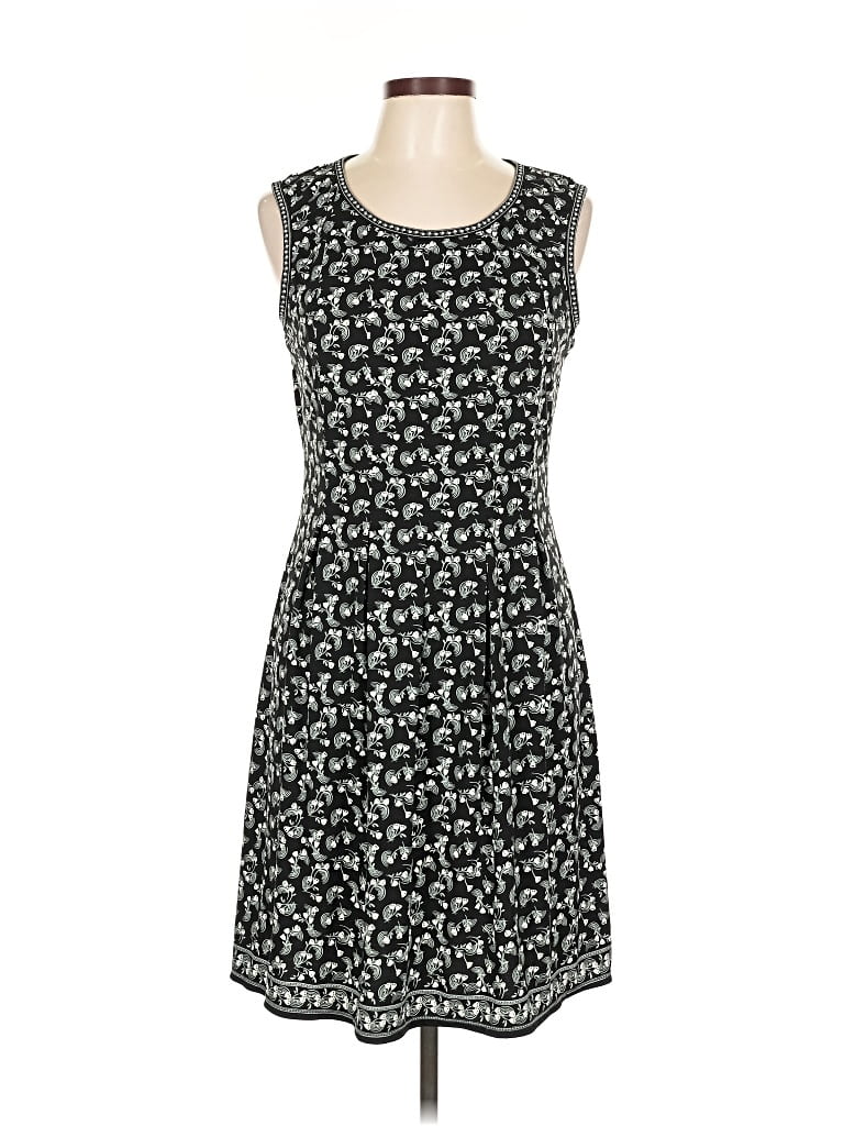 Pre-owned Max Studio Casual Dress In Black