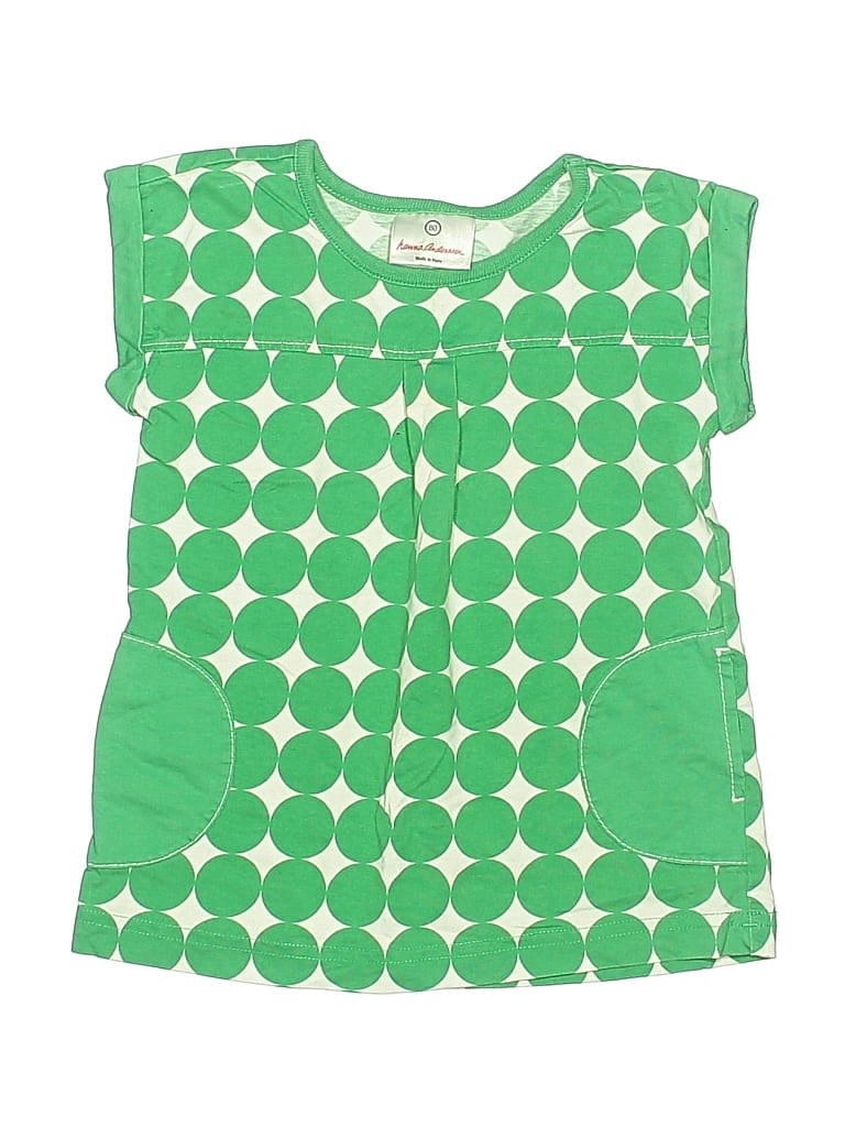 Pre-owned Hanna Andersson Kids' Sleeveless T-shirt In Green