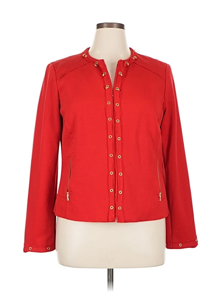 Pre-owned Focus 2000 Jacket In Red