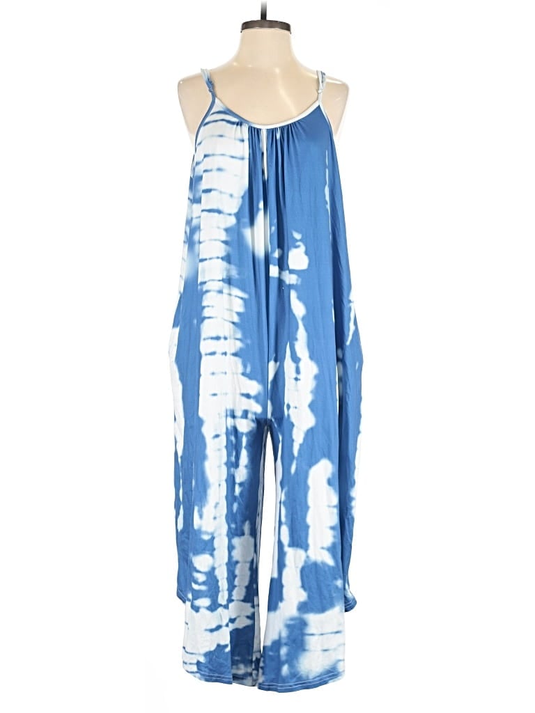 Pre-owned Assorted Brands Jumpsuit In Blue