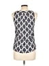 Willi Smith 100% Rayon Blue Sleeveless Blouse Size L - photo 2