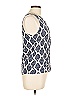 Willi Smith 100% Rayon Blue Sleeveless Blouse Size L - photo 4
