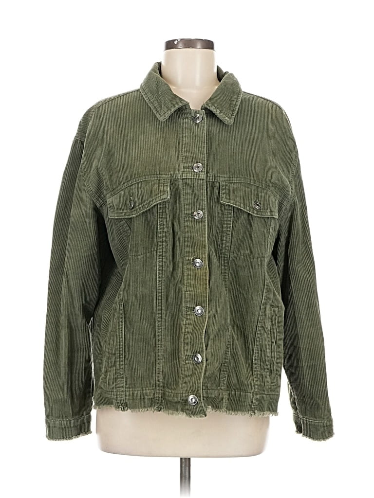 Pre-owned Kensie Jacket In Green