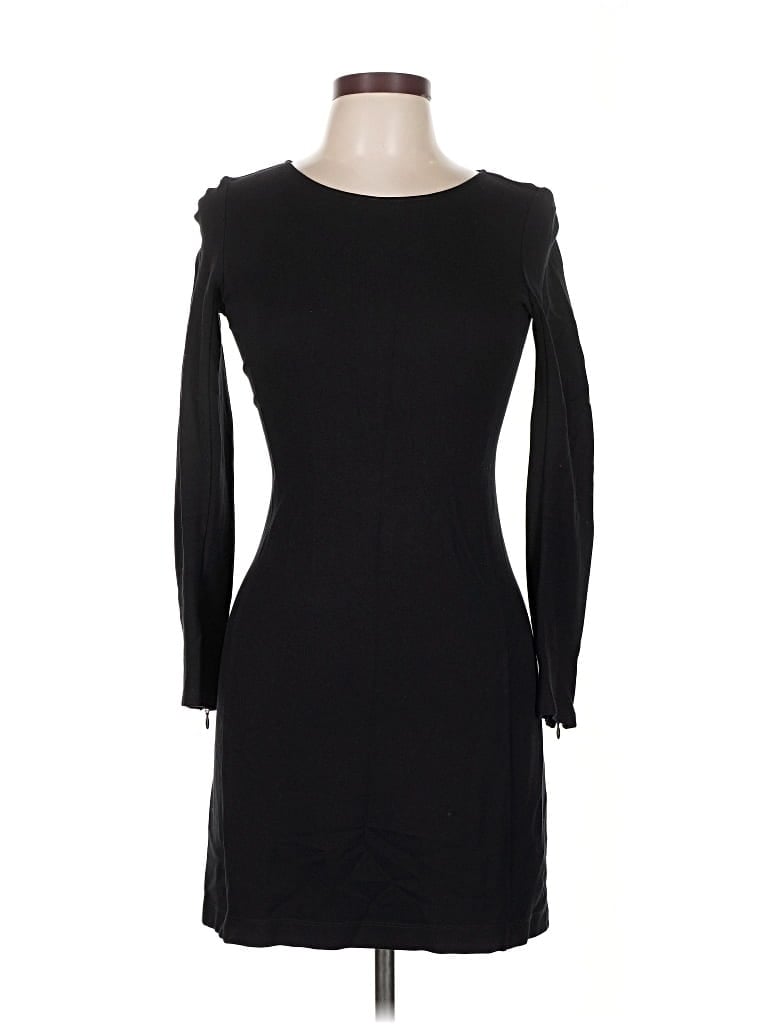 Pre-owned Theory Cocktail Dress In Black