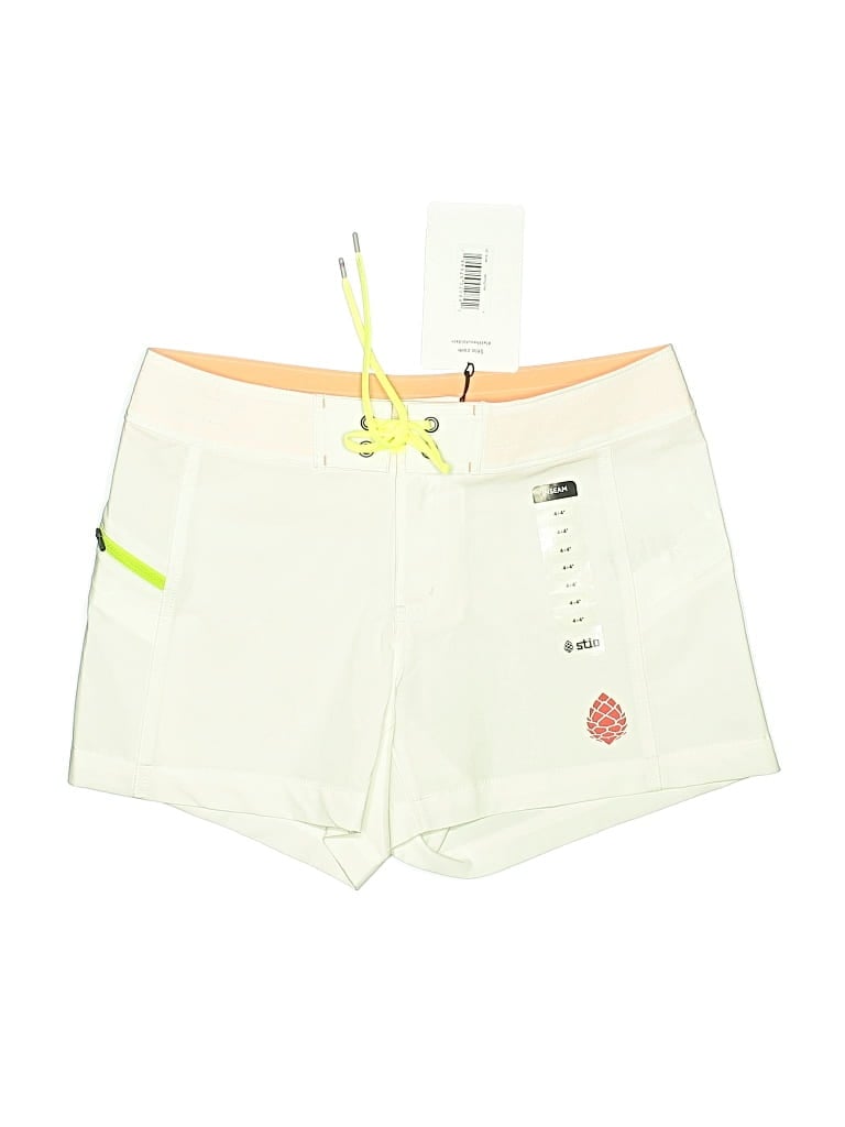 Stio Board Shorts In White