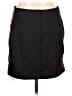 Bisou Bisou Solid Black Casual Skirt Size L - photo 2