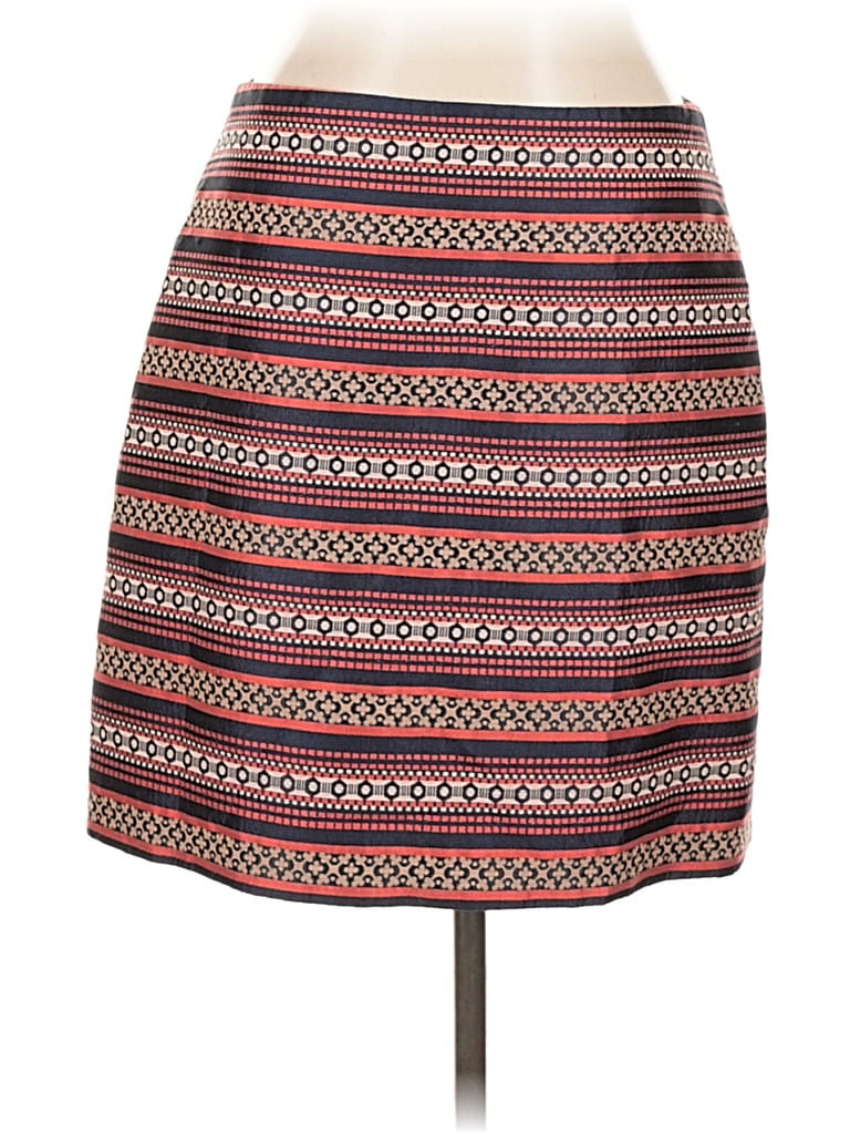 Pre-owned Ann Taylor Loft Casual Skirt In Burgundy