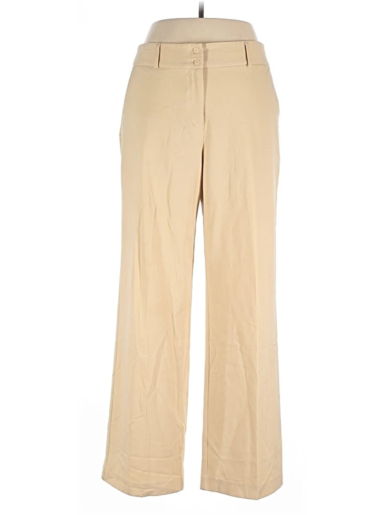 Pre-owned Liz Claiborne Khaki Pant In Brown