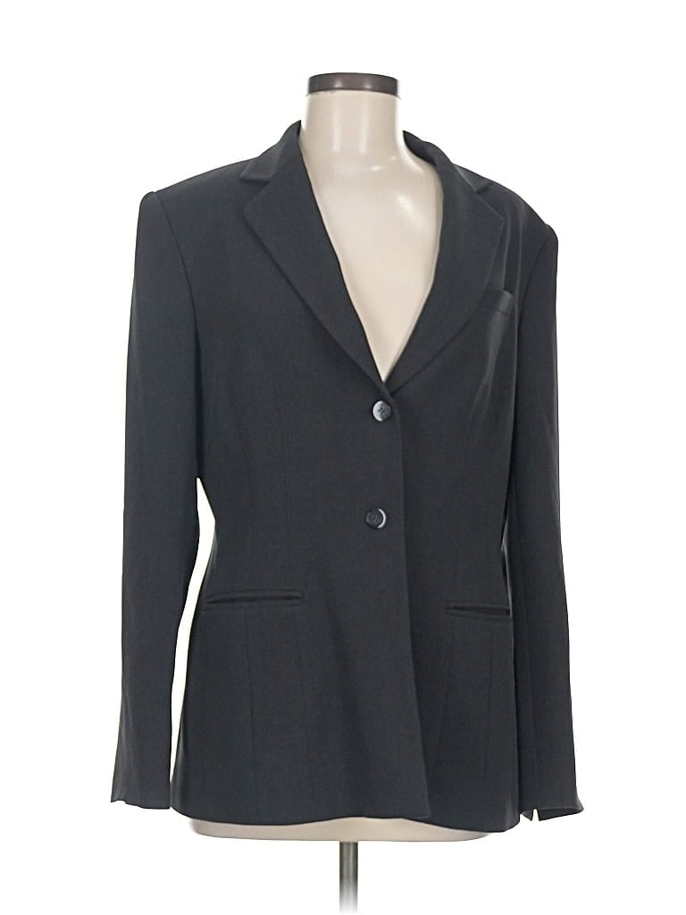 Pre-owned Jones New York Blazer Jacket In Gray