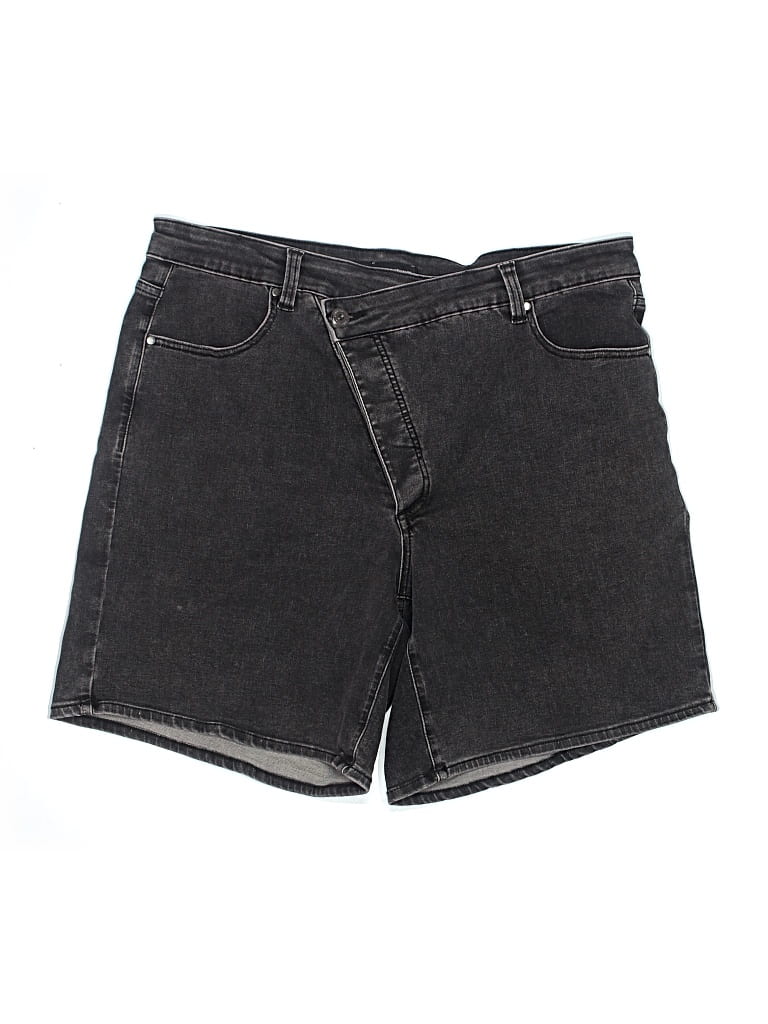 Pre-owned Universal Standard Denim Shorts In Black