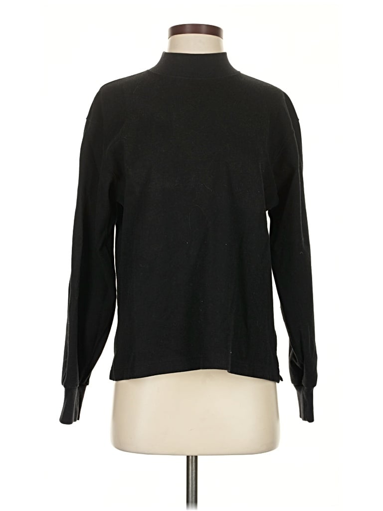 Pre-owned Uniqlo U Turtleneck Sweater In Black