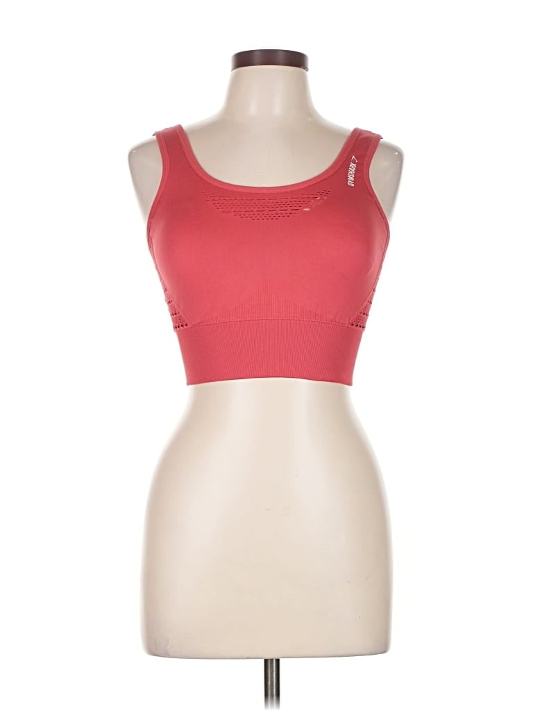 Pre-owned Gymshark Sports Bra In Red