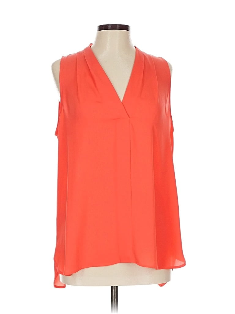 Pre-owned Vince Camuto Sleeveless Blouse In Orange