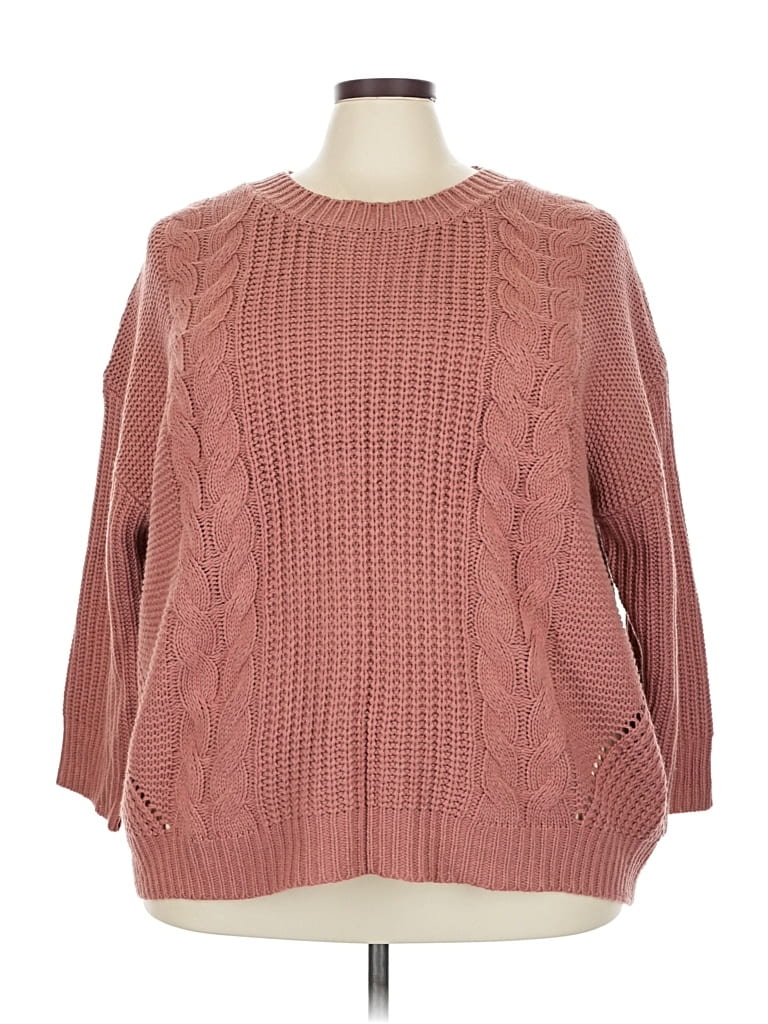 Pre-owned Unbranded Pullover Sweater In Pink
