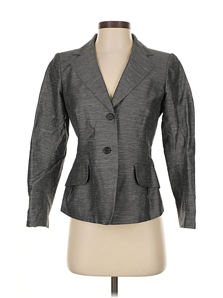 Pre-owned Lida Baday Blazer Jacket In Gray