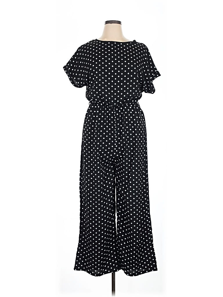 Pre-owned Emery Rose Jumpsuit In Black