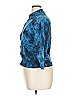 Relativity 100% Cotton Blue Cardigan Size 1X - photo 5