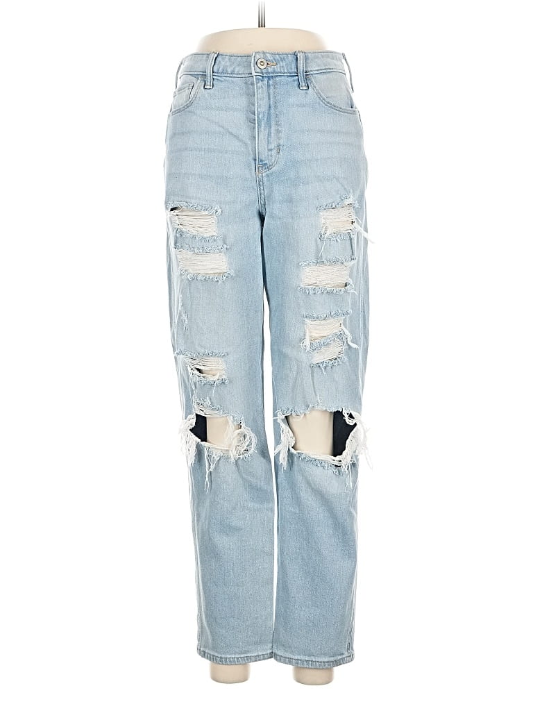 Pre-owned Hollister Jeans In Blue