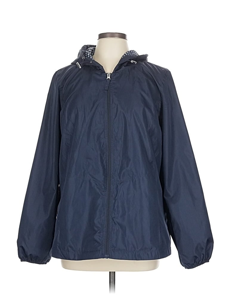 Pre-owned Details Windbreaker Jacket In Blue