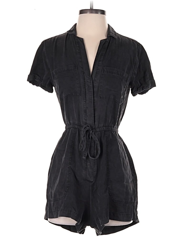 Pre-owned Abercrombie & Fitch Romper In Black