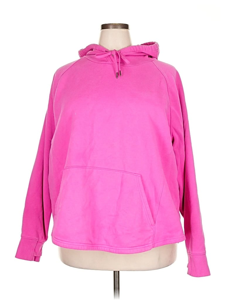Pre-owned Tek Gear Pullover Hoodie In Pink