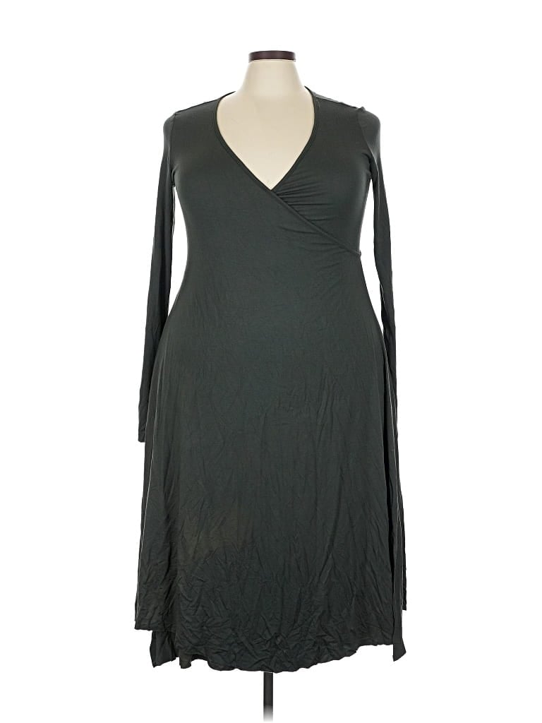 Pre-owned Rachel Pally Casual Dress In Gray