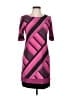 Karin Stevens Graphic Pink Cocktail Dress Size 6 - photo 1
