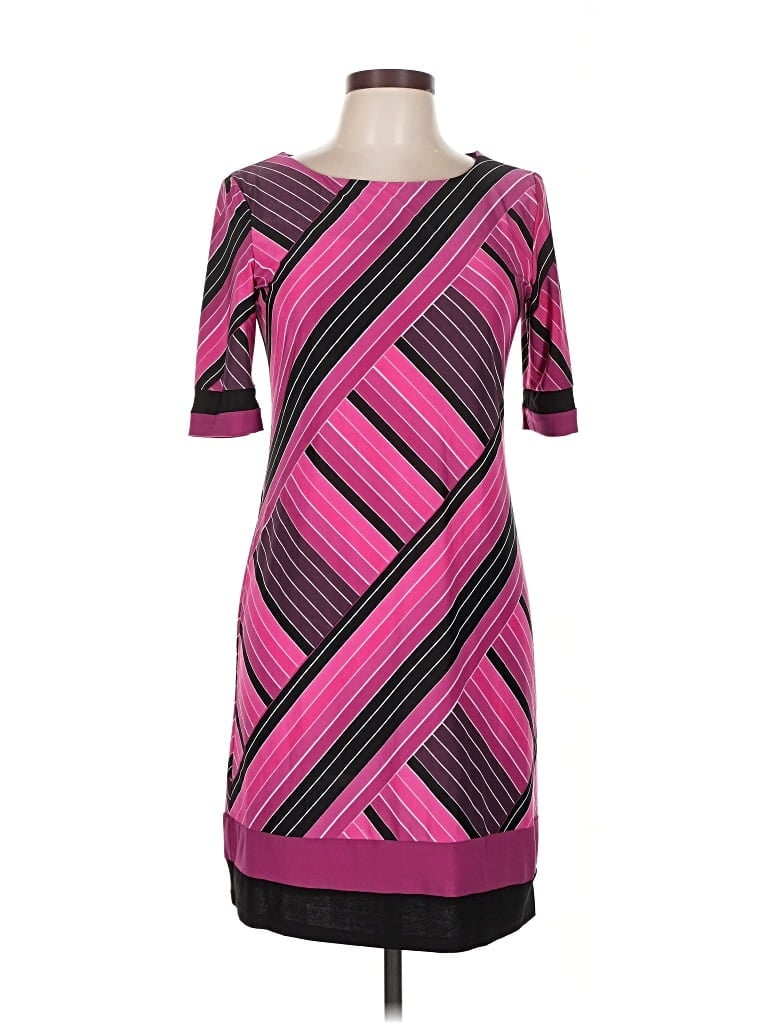 Pre-owned Karin Stevens Cocktail Dress In Pink